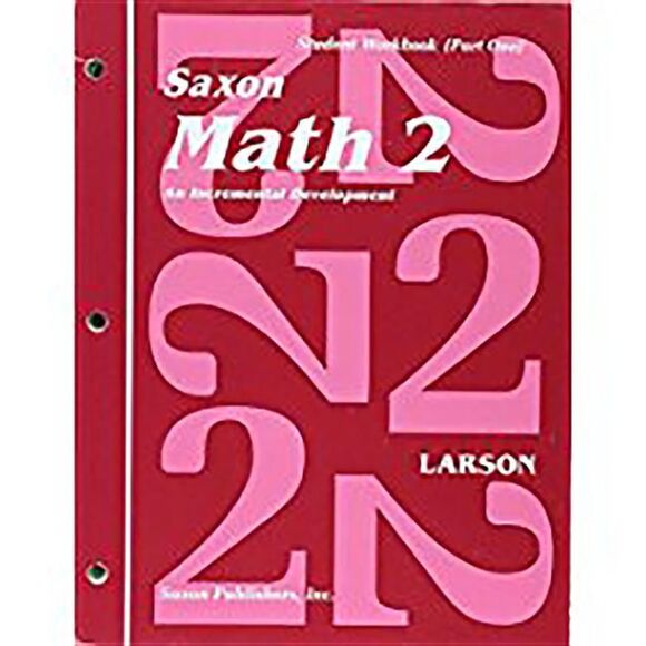 Saxon Math 2 Part One -- Larson - Picture 1 of 1